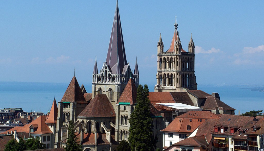 Cathédrale de Lausanne / ©Gzzz, CC BY-SA 3.0 Wikimedia Commons