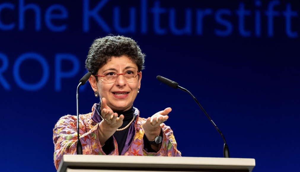 Azza Karam, Secrétaire générale de Religions for peace. © Religionsforpeace/Ringforpeace Azza Karam, Secrétaire générale de Religions for peace. © Religionsforpeace/Ringforpeace / Azza Karam, Secrétaire générale de Religions for peace. © Religionsforpeace/Ringforpeace