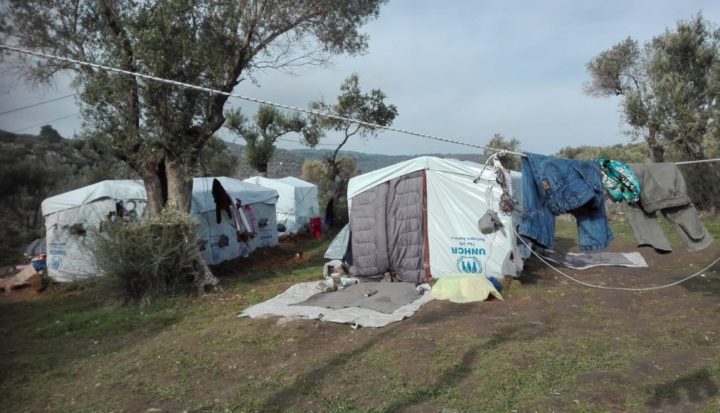 Camp de réfugiés sur l'île de Lesbos Camp de réfugiés sur l'île de Lesbos / ©Gabrielle Desarzens/RTSreligion