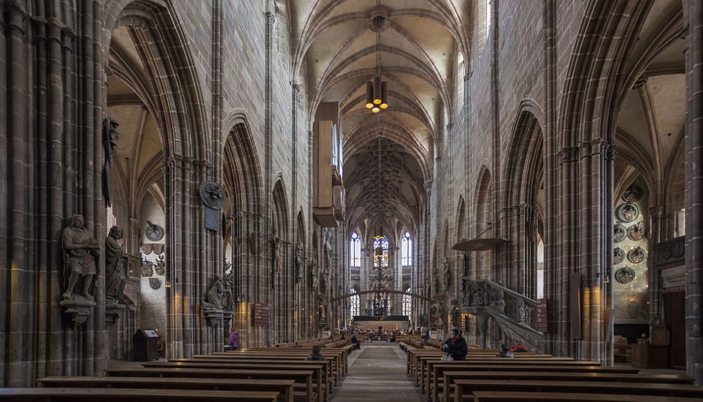 Eglise Saint-Laurent, Nuremberg, Allemagne Eglise Saint-Laurent, Nuremberg, Allemagne / ©Diego Delso, CC BY-SA 3.0 Wikimedia Commons