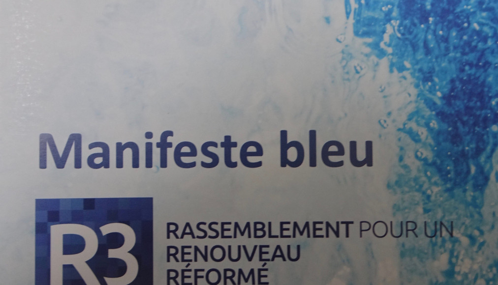 Le R3 et les couples de même sexe Le R3 et les couples de même sexe / Manifeste bleu du Rassemblement pour un renouveau réformé (R3)