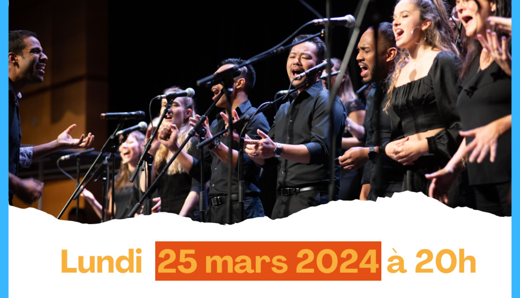 Concert Gospel "ONE STEP" (25 mars) organisé par "Des Calories pour la Vie" Concert Gospel "ONE STEP" (25 mars) organisé par "Des Calories pour la Vie" / Flyer concert de Gospel "ONE STEP" 25 mars 2024
